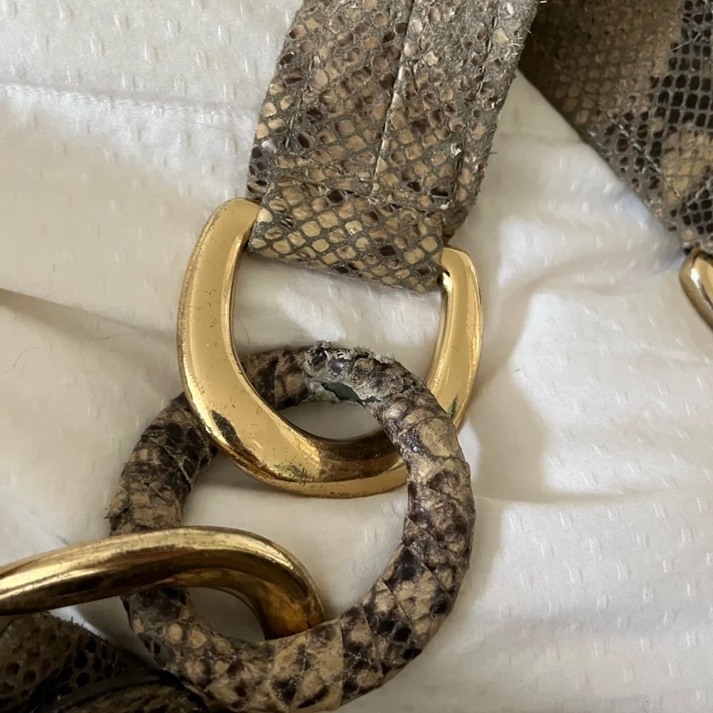 Michael Kors Python Tote - Picture 8 of 13